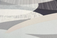 фото KM8508 Обои виниловые на флизелиновой основе Шафран мотив, черный, листья KЕРАМА МАРАЦЦИ КЕРАМА МАРАЦЦИ