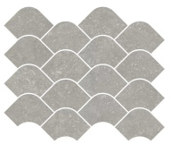 фото KMD2HID002BR Касабланка наборный серый матовый обрезной 30x25x0,9 декор КЕРАМА МАРАЦЦИ