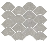 фото KMD2HID002BR Касабланка наборный серый матовый обрезной 30x25x0,9 декор КЕРАМА МАРАЦЦИ