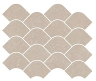 фото KMD2HID003BR Касабланка наборный бежевый светлый матовый обрезной 30x25x0,9 декор КЕРАМА МАРАЦЦИ