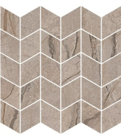 фото KMD2MSM014BR Ифран мозаичный бежевый светлый глянцевый обрезной 30x31,2x0,9 декор КЕРАМА МАРАЦЦИ