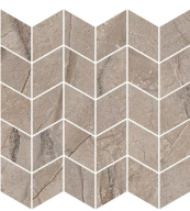 фото KMD2MSM014BR Ифран мозаичный бежевый светлый глянцевый обрезной 30x31,2x0,9 декор КЕРАМА МАРАЦЦИ