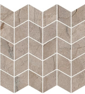 фото KMD2MSM014BR Ифран мозаичный бежевый светлый глянцевый обрезной 30x31,2x0,9 декор КЕРАМА МАРАЦЦИ
