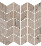 фото KMD2MSM014BR Ифран мозаичный бежевый светлый глянцевый обрезной 30x31,2x0,9 декор КЕРАМА МАРАЦЦИ