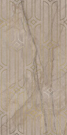 фото KMD3STA071BR Ифран бежевый светлый глянцевый обрезной 60x119,5x0,9 декор КЕРАМА МАРАЦЦИ