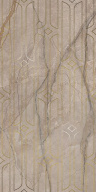 фото KMD3STA071BR Ифран бежевый светлый глянцевый обрезной 60x119,5x0,9 декор КЕРАМА МАРАЦЦИ