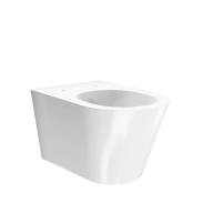 фото KMPMWc53GWh2 Унитаз Plaza Modern/Плаза Модерн подвесной безободковый, с крепежом, белый глянцевый КЕРАМА МАРАЦЦИ