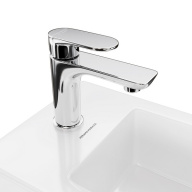 фото LA.wb.50 Раковина Lato/Лато встраиваемая сверху 50, белая глянцевая КЕРАМА МАРАЦЦИ