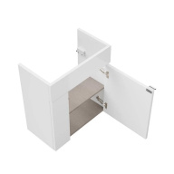 фото LAT.50.1/WHT Тумба Lato/Лато подвесная 50 с дверцей, белый глянцевый КЕРАМА МАРАЦЦИ