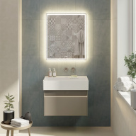 фото LO.70.2/SAN Тумба Logica/Лоджика подвесная 2 ящика 70 см, песчаный КЕРАМА МАРАЦЦИ