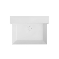 фото LO.M.wb.65 Раковина Logica M/Лоджика М мебельная/подвесная cо встроенным смесителем 65, белая глянцевая КЕРАМА МАРАЦЦИ
