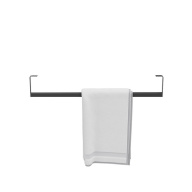 фото LO.trl.70/BLK.M Держатель для полотенец к раковинам Logica/Лоджика 70 с крепежом, черный матовый КЕРАМА МАРАЦЦИ