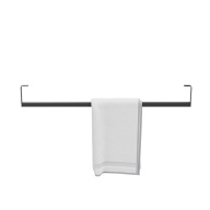 фото LO.trl.90/BLK.M Держатель для полотенец к раковинам Logica/Лоджика 90 с крепежом, черный матовый КЕРАМА МАРАЦЦИ