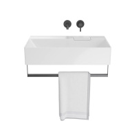 фото LO.wb.70.0 Раковина Logica/Лоджика мебельная/подвесная без отверстий 70, белая глянцевая КЕРАМА МАРАЦЦИ