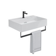 фото LO.wb.70.1 Раковина Logica/Лоджика мебельная/подвесная с одним отверстием 70, белая глянцевая КЕРАМА МАРАЦЦИ