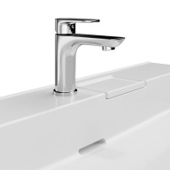 фото LO.wb.70.1 Раковина Logica/Лоджика мебельная/подвесная с одним отверстием 70, белая глянцевая КЕРАМА МАРАЦЦИ