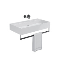 фото LO.wb.90.0 Раковина Logica/Лоджика мебельная/подвесная без отверстий 90, белая глянцевая КЕРАМА МАРАЦЦИ