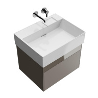 фото LOG.60.2/SAN Тумба Logica/Лоджика подвесная 2 ящика 60 см, песчаный КЕРАМА МАРАЦЦИ