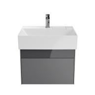 LOG.60.2/ST Тумба Logica/Лоджика подвесная 2 ящика 60 см, стальной серый КЕРАМА МАРАЦЦИ фото LOG.60.2/ST Тумба Logica/Лоджика подвесная 2 ящика 60 см, стальной серый КЕРАМА МАРАЦЦИ