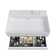 фото LOG.70.2/WHT Тумба Logica/Лоджика подвесная 2 ящика 70 см, белоснежный КЕРАМА МАРАЦЦИ