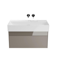 фото LOG.90.2/SAN Тумба Logica/Лоджика подвесная 2 ящика 90 см, песчаный КЕРАМА МАРАЦЦИ