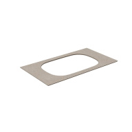 фото MA.2.0.SG540620R/90 Спец. изделие дек. для раковин, встр. сверху Magica/Маджика Риккарди 90 см, бежевый мат. (без отв.) КЕРАМА МАРАЦЦИ