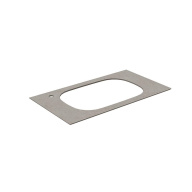 фото MA.2.1.SG519920R/90 Спец. изделие дек. для раковин, встраиваемых сверху Magica/Маджика Риккарди 90 см, серый матовый КЕРАМА МАРАЦЦИ
