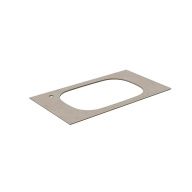 фото MA.2.1.SG540620R/90 Спец. изделие дек. для раковин, встраиваемых сверху Magica/Маджика Риккарди 90 см, бежевый матовый КЕРАМА МАРАЦЦИ