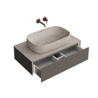 фото MA.90.1/EGR.M Тумба Magica/Маджика подвесная 90, 1 ящик, вечерний серый матовый КЕРАМА МАРАЦЦИ