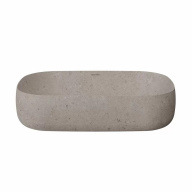 фото MA.wb.65/STG Раковина Magica/Маджика накладная 65 с донным клапаном, серый камень КЕРАМА МАРАЦЦИ