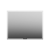 фото MIO.mi.100/WHT Зеркало Mio/Мио прямоугольное с диммером 100, белое КЕРАМА МАРАЦЦИ