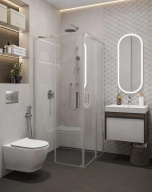 фото MO.wc.02 Унитаз Modula/Модула подвесной безободковый с крепежом, белый глянцевый КЕРАМА МАРАЦЦИ