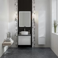 фото MOD.60.1+1/WHT Тумба Modula/Модула подвесная 60 с ящиком 1+1, белая глянцевая КЕРАМА МАРАЦЦИ