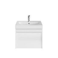 фото MOD.60.1+1/WHT Тумба Modula/Модула подвесная 60 с ящиком 1+1, белая глянцевая КЕРАМА МАРАЦЦИ