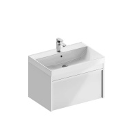 фото MOD.70.1+1/WHT Тумба Modula/Модула подвесная 70 с ящиком 1+1, белая глянцевая КЕРАМА МАРАЦЦИ