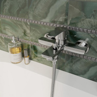 фото P4CR111B4KM Смеситель Sonata/Соната для ванны, хром КЕРАМА МАРАЦЦИ