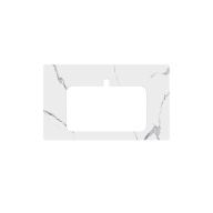 фото PL2.SG50008220R/80 Спец. изделие декоративное для раковин, встраиваемых сверху Монте Тиберио 80 см, белый натуральный КЕРАМА МАРАЦЦИ