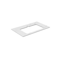 фото PL2.SG507100R/80 Спец. изделие декоративное из керамогранита Монте Тиберио 80, серое КЕРАМА МАРАЦЦИ