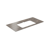 фото PL2.VT280/100 Спец. изделие декоративное для раковин, встраиваемых сверху Парнас пепельный лаппатированный КЕРАМА МАРАЦЦИ