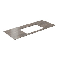 фото PL2.VT280/120 Спец. изделие декоративное для раковин, встраиваемых сверху Парнас пепельный лаппатированный КЕРАМА МАРАЦЦИ