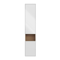 фото PLB.M.170/WHT.V Пенал Plaza Modern/Плаза Модерн подвесной 170 2 дверцы push/пуш, белый глянцевый КЕРАМА МАРАЦЦИ