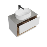 PLB.MN.80.1/WHT Тумба Plaza Modern/Плаза Модерн подвесная 80 белый 1 ящик + полка КЕРАМА МАРАЦЦИ фото PLB.MN.80.1/WHT Тумба Plaza Modern/Плаза Модерн подвесная 80 белый 1 ящик + полка КЕРАМА МАРАЦЦИ