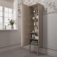 фото PO.M.150/CAM Пенал Pompei/Помпеи напольный/подвесной 150, камео бежевый глянцевый КЕРАМА МАРАЦЦИ