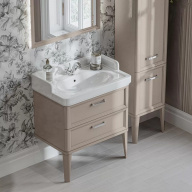 фото PO.M.80.2/CAM Тумба Pompei/Помпеи напольная с 2 ящиками 80, камео бежевый глянцевый КЕРАМА МАРАЦЦИ