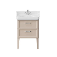 фото PO.N.60.2/CAM Тумба Pompei/Помпеи напольная с 2 ящиками 60, камео бежевый глянцевый КЕРАМА МАРАЦЦИ