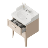 фото PO.N.60.2/CAM Тумба Pompei/Помпеи напольная с 2 ящиками 60, камео бежевый глянцевый КЕРАМА МАРАЦЦИ