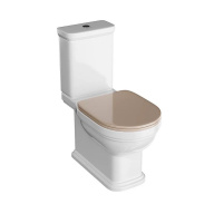 фото PO.seat.01/CAM Сиденье Pompei/Помпеи для напольного унитаза, камео бежевый глянцевое КЕРАМА МАРАЦЦИ