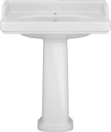 фото PO.wb.80 Раковина Pompei/Помпеи подвесная/мебельная 80, белая глянцевая КЕРАМА МАРАЦЦИ