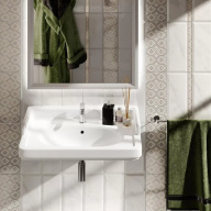 фото PO.wb.80 Раковина Pompei/Помпеи подвесная/мебельная 80, белая глянцевая КЕРАМА МАРАЦЦИ