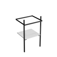 фото PRO.50.01/BLK.M Структура металлическая Pro/Про напольная 50, черная матовая КЕРАМА МАРАЦЦИ